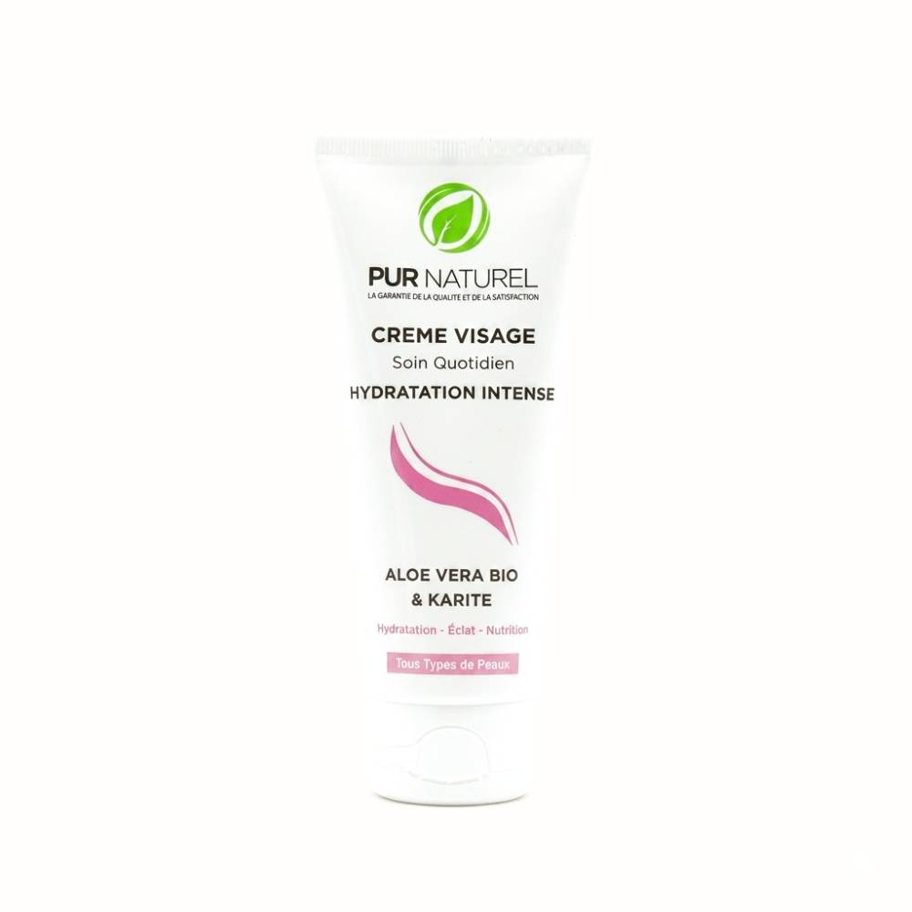 Crème visage hydratante intense, pot élégant, soin quotidien pour peau éclatante et repulpée.