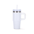 Mug inox 40oz avec poignée – Paille réutilisable et isolation thermique