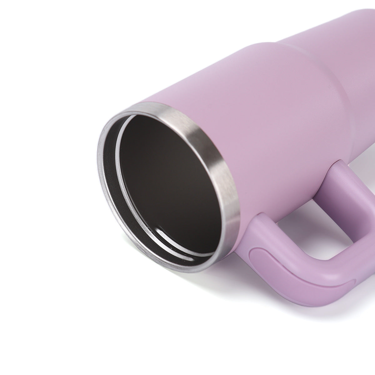 Mug inox 40oz avec poignée – Paille réutilisable et isolation thermique