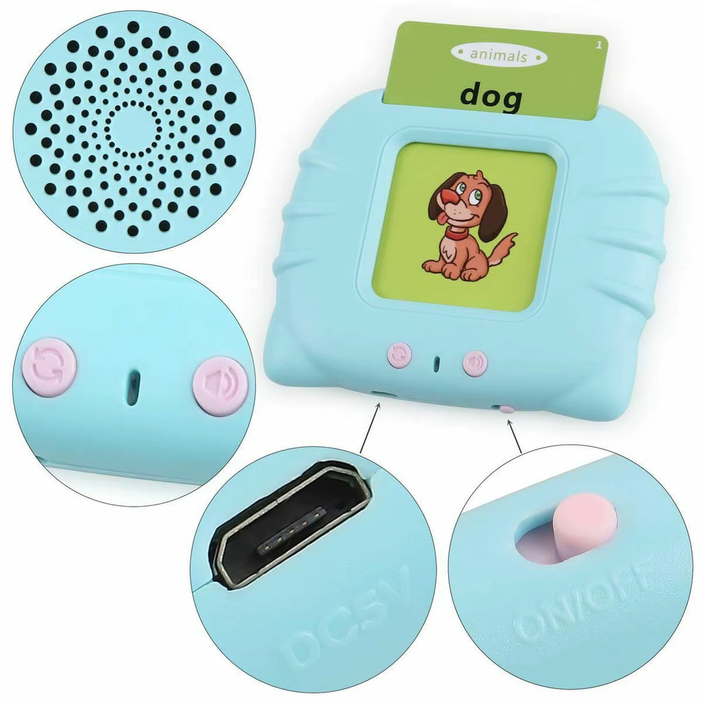 Tablette d’apprentissage bilingue enfant – Jeux éducatifs & cartes interactives