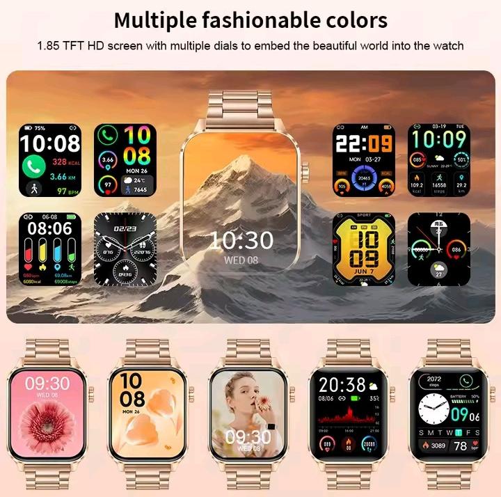 Smart Watch  dorée