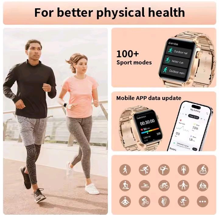 Smart Watch  dorée