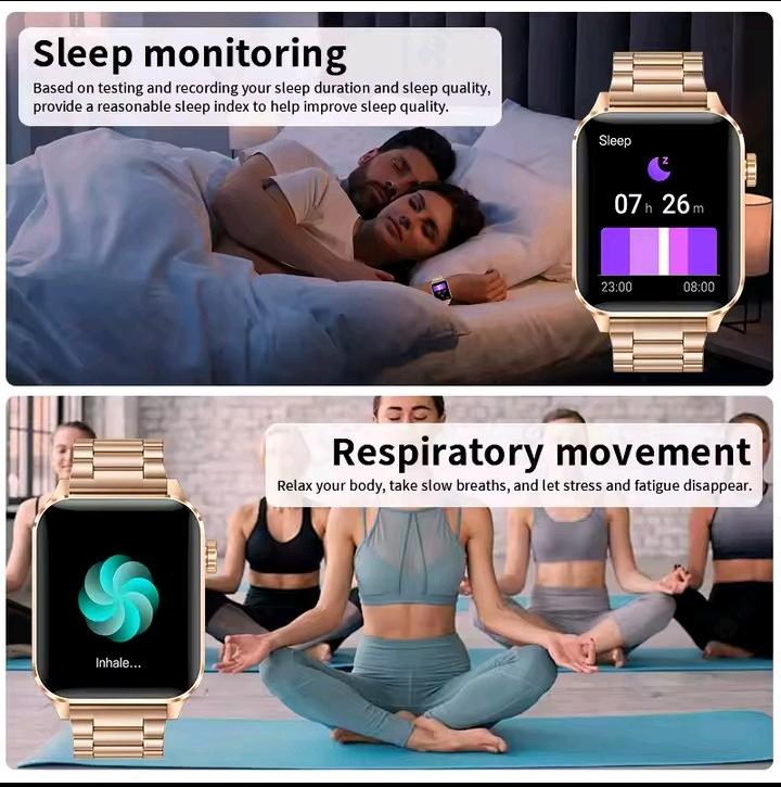 Smart Watch  dorée