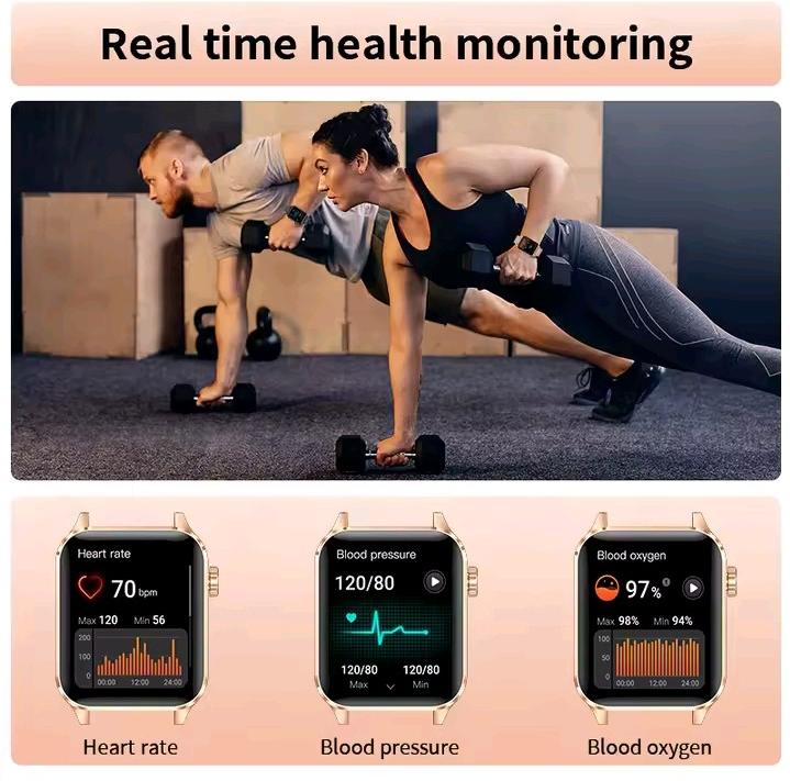 Smart Watch  dorée